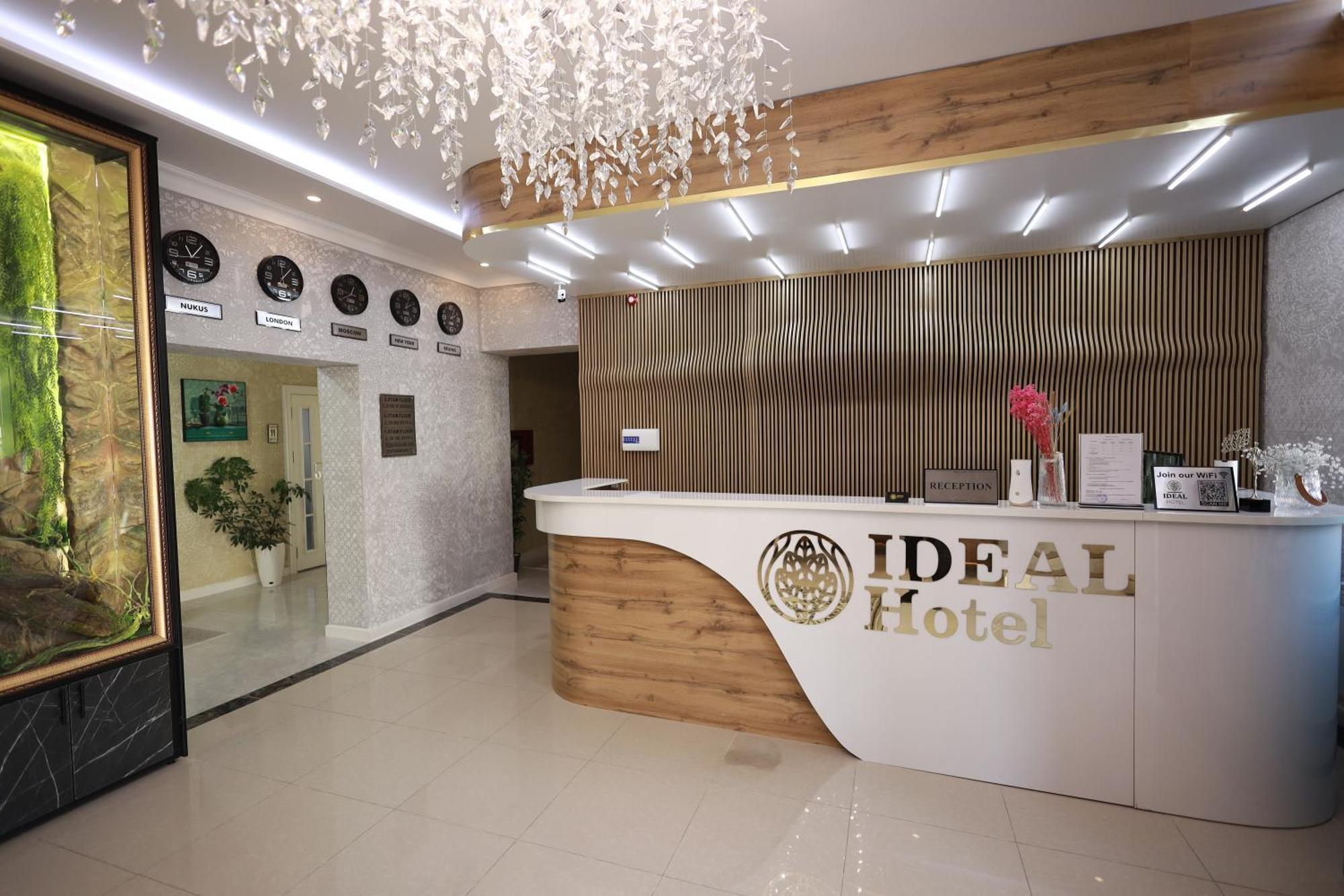 Ideal Hotel Nukus Bagian luar foto